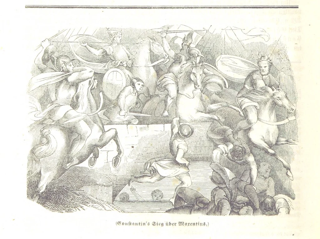 An illustration from Illustrirte Weltgeschichte: ein Buch für's Volk ... Mit Tabellen und Karten, 1844, leaf 716