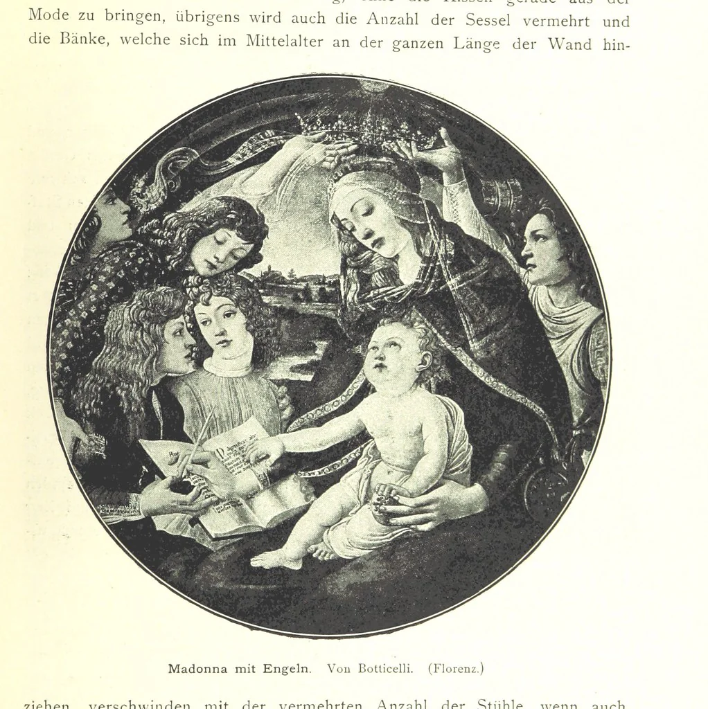 An illustration from Kulturgeschichte ... Vierte Auflage. Neu bearbeitet von M. von Brandt [and others], etc, 1896, leaf 105