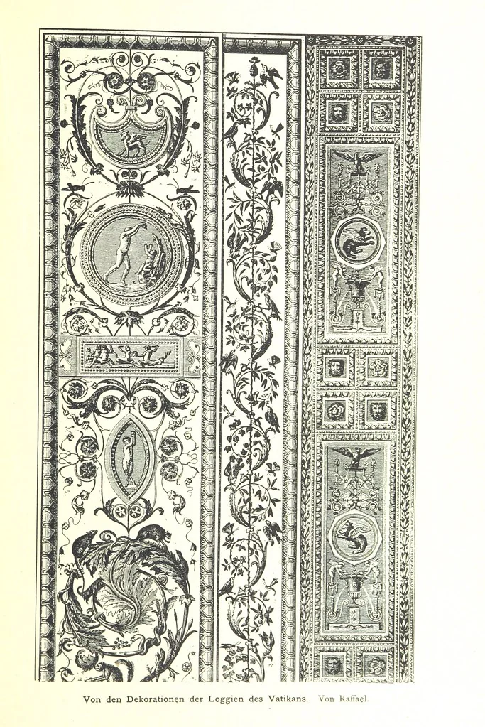 An illustration from Kulturgeschichte ... Vierte Auflage. Neu bearbeitet von M. von Brandt [and others], etc, 1896, leaf 113