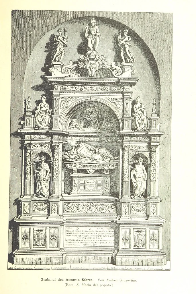 An illustration from Kulturgeschichte ... Vierte Auflage. Neu bearbeitet von M. von Brandt [and others], etc, 1896, leaf 115