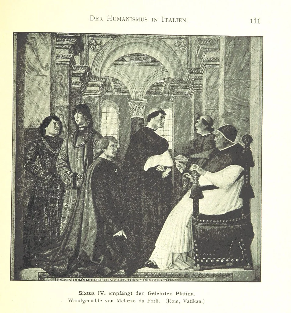 An illustration from Kulturgeschichte ... Vierte Auflage. Neu bearbeitet von M. von Brandt [and others], etc, 1896, leaf 121