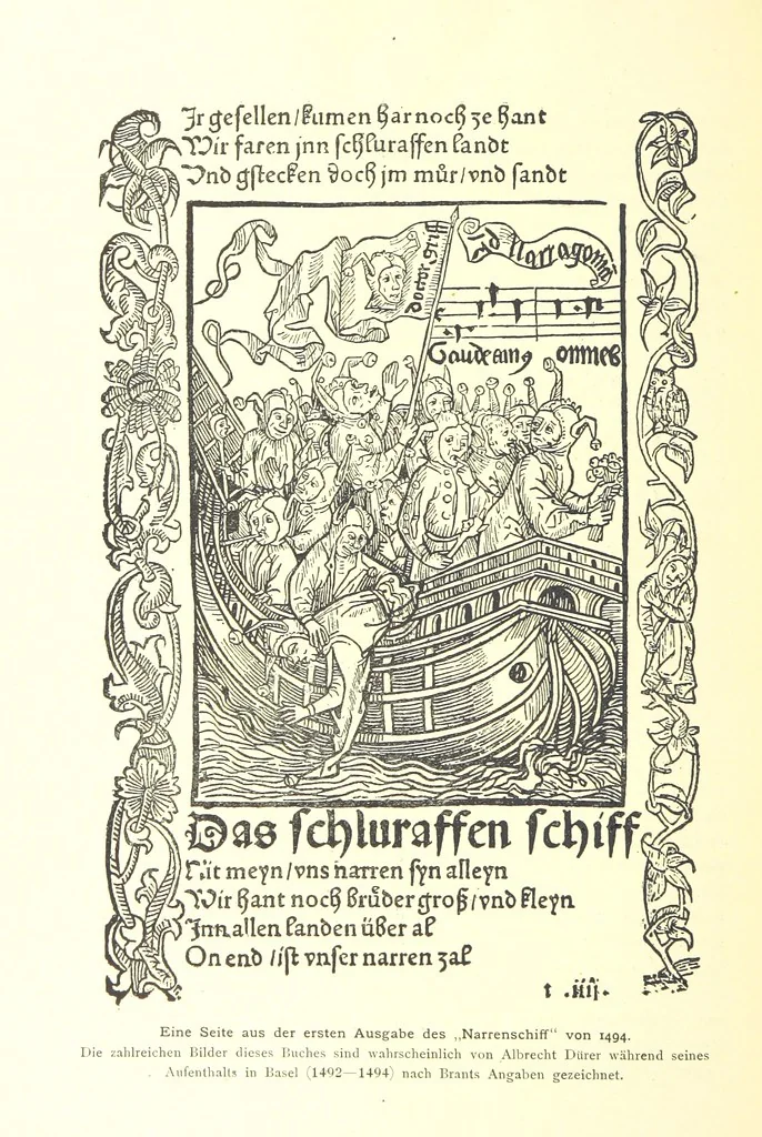 An illustration from Kulturgeschichte ... Vierte Auflage. Neu bearbeitet von M. von Brandt [and others], etc, 1896, leaf 136