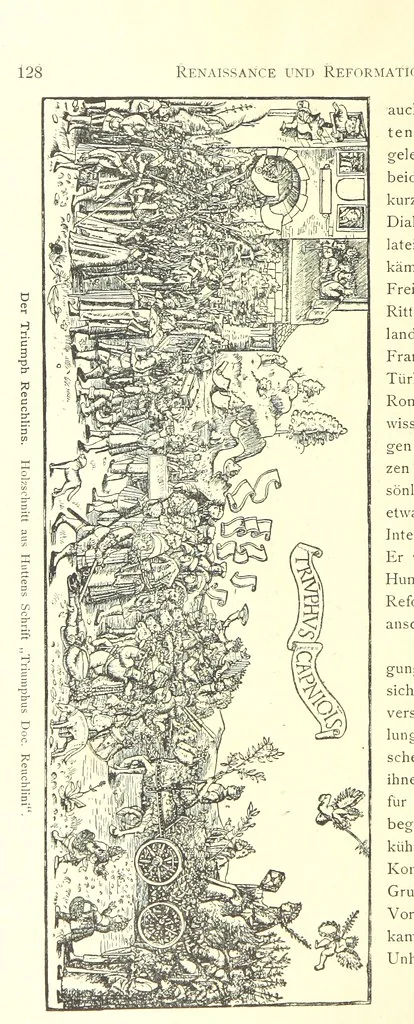 An illustration from Kulturgeschichte ... Vierte Auflage. Neu bearbeitet von M. von Brandt [and others], etc, 1896, leaf 138