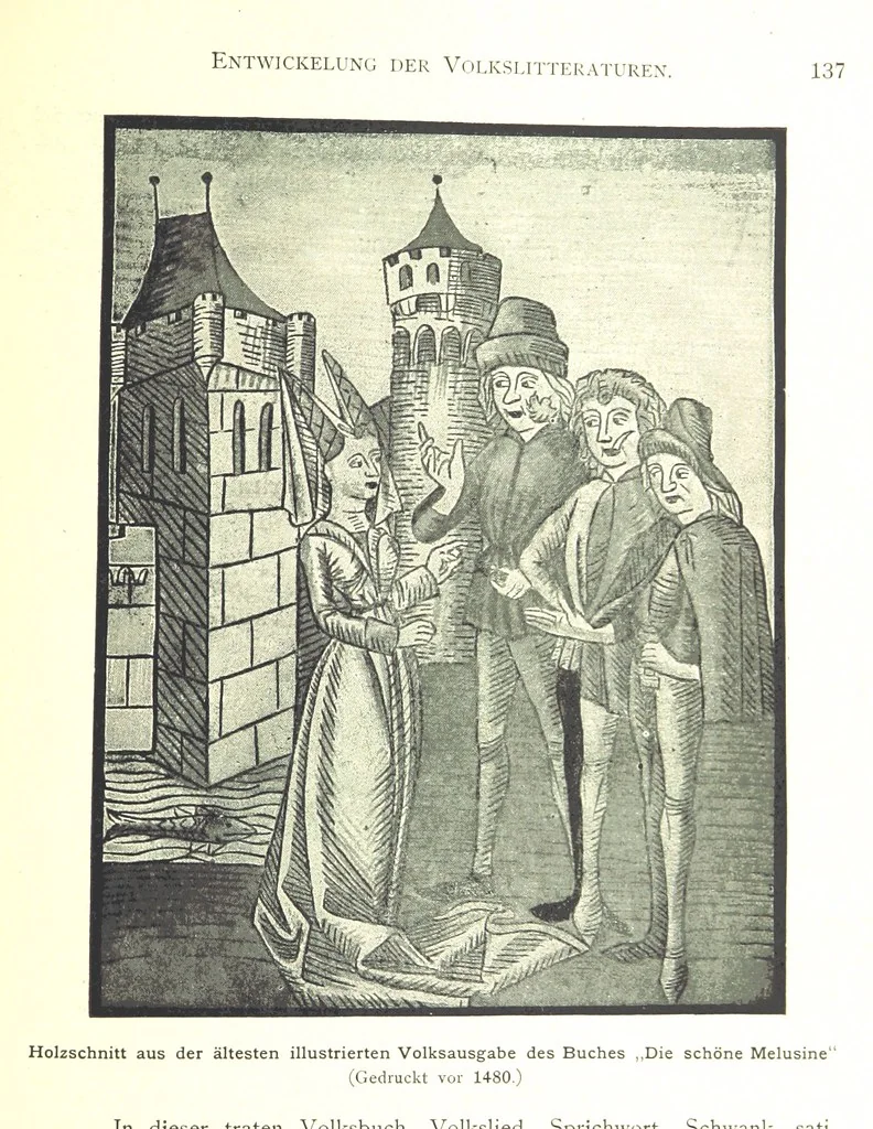 An illustration from Kulturgeschichte ... Vierte Auflage. Neu bearbeitet von M. von Brandt [and others], etc, 1896, leaf 147
