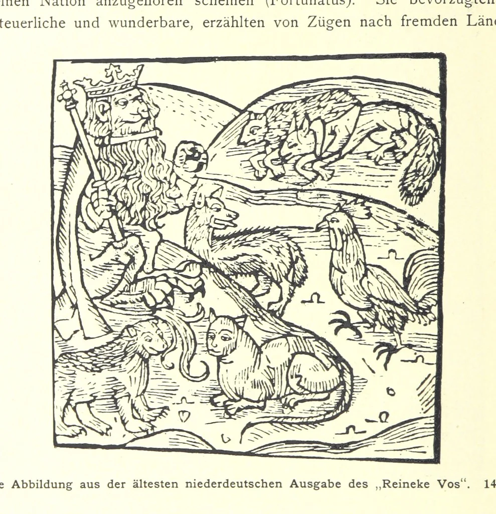 An illustration from Kulturgeschichte ... Vierte Auflage. Neu bearbeitet von M. von Brandt [and others], etc, 1896, leaf 148