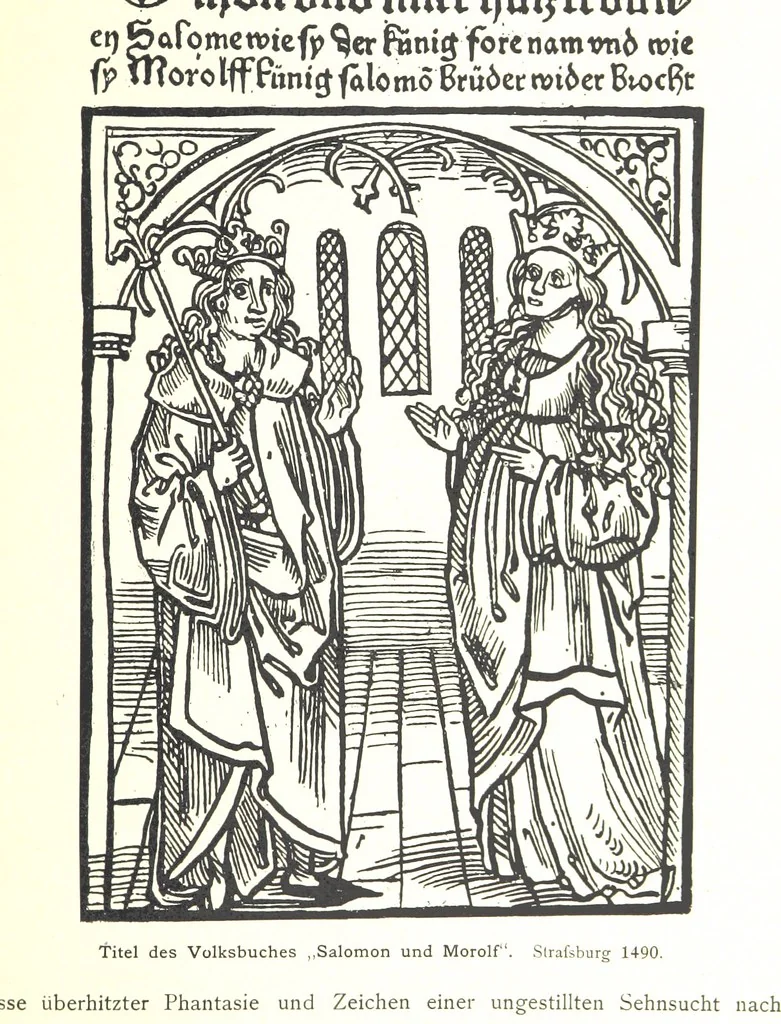 An illustration from Kulturgeschichte ... Vierte Auflage. Neu bearbeitet von M. von Brandt [and others], etc, 1896, leaf 151