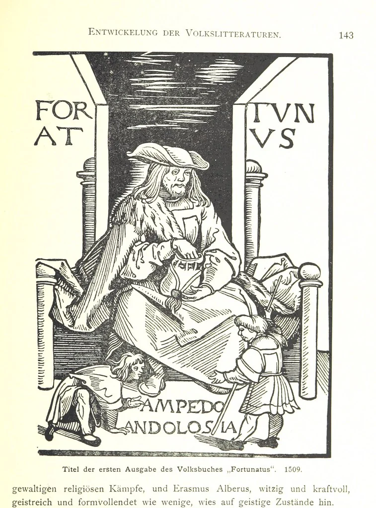 An illustration from Kulturgeschichte ... Vierte Auflage. Neu bearbeitet von M. von Brandt [and others], etc, 1896, leaf 153
