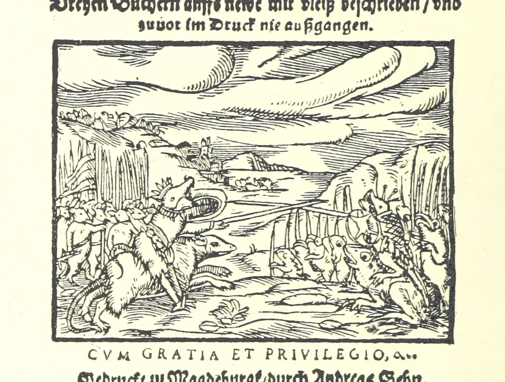An illustration from Kulturgeschichte ... Vierte Auflage. Neu bearbeitet von M. von Brandt [and others], etc, 1896, leaf 154