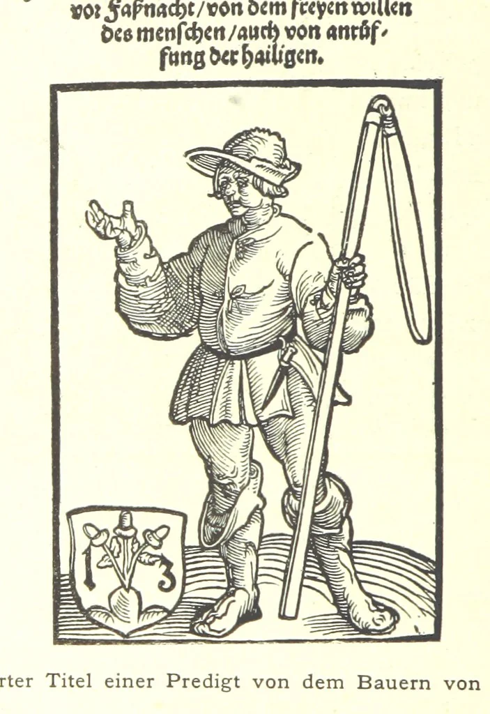 An illustration from Kulturgeschichte ... Vierte Auflage. Neu bearbeitet von M. von Brandt [and others], etc, 1896, leaf 210