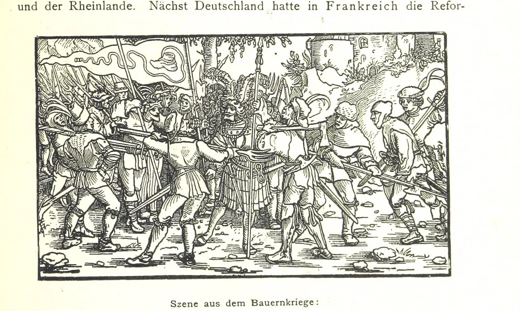 An illustration from Kulturgeschichte ... Vierte Auflage. Neu bearbeitet von M. von Brandt [and others], etc, 1896, leaf 211
