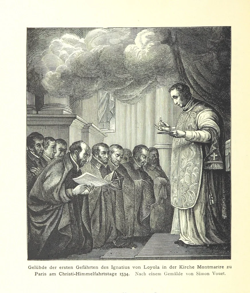 An illustration from Kulturgeschichte ... Vierte Auflage. Neu bearbeitet von M. von Brandt [and others], etc, 1896, leaf 214