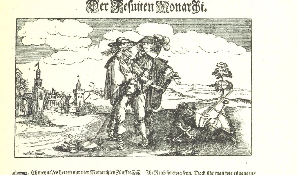 An illustration from Kulturgeschichte ... Vierte Auflage. Neu bearbeitet von M. von Brandt [and others], etc, 1896, leaf 219