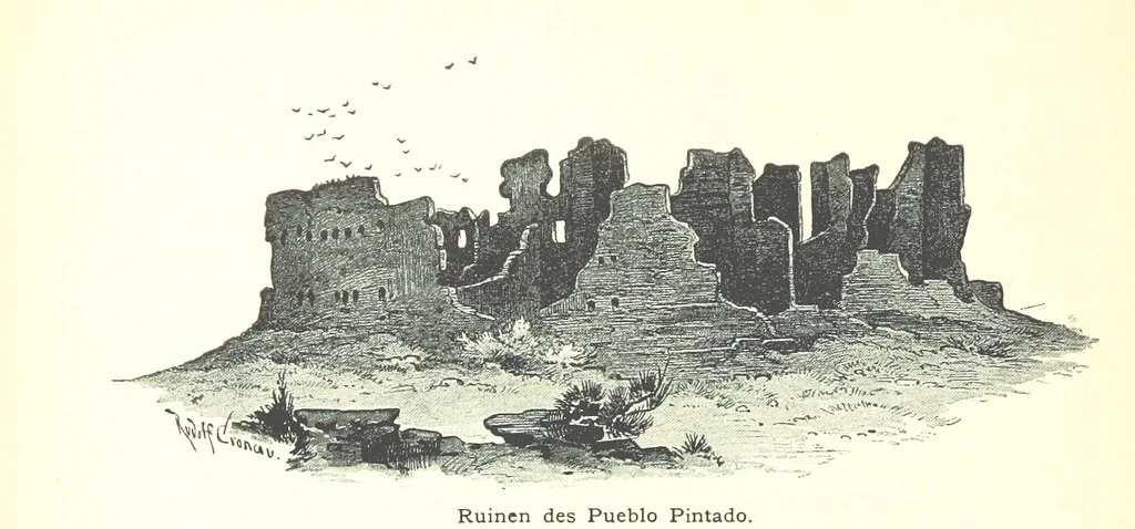 An illustration from Kulturgeschichte ... Vierte Auflage. Neu bearbeitet von M. von Brandt [and others], etc, 1896, leaf 22