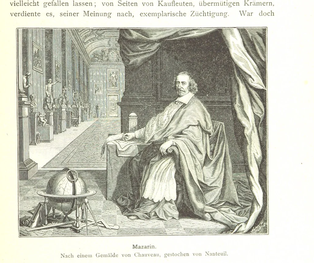 An illustration from Kulturgeschichte ... Vierte Auflage. Neu bearbeitet von M. von Brandt [and others], etc, 1896, leaf 243