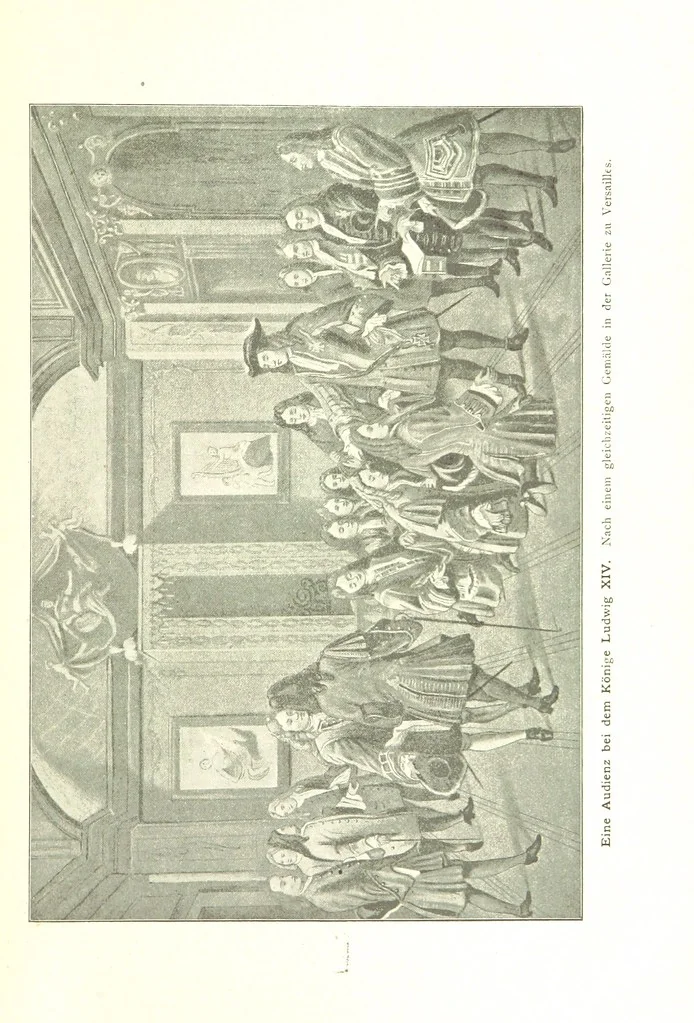 An illustration from Kulturgeschichte ... Vierte Auflage. Neu bearbeitet von M. von Brandt [and others], etc, 1896, leaf 247