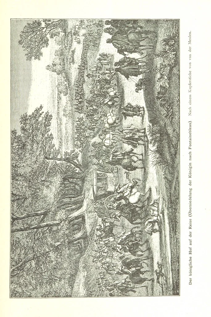 An illustration from Kulturgeschichte ... Vierte Auflage. Neu bearbeitet von M. von Brandt [and others], etc, 1896, leaf 249