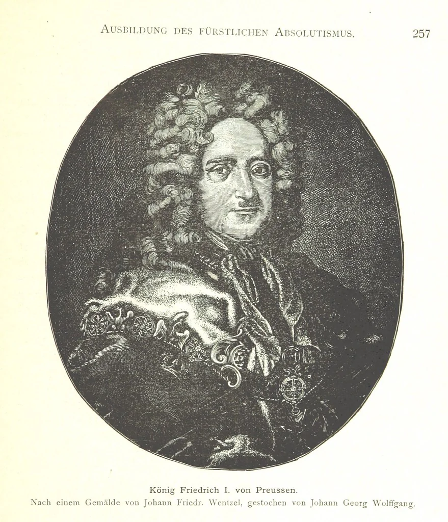 An illustration from Kulturgeschichte ... Vierte Auflage. Neu bearbeitet von M. von Brandt [and others], etc, 1896, leaf 267