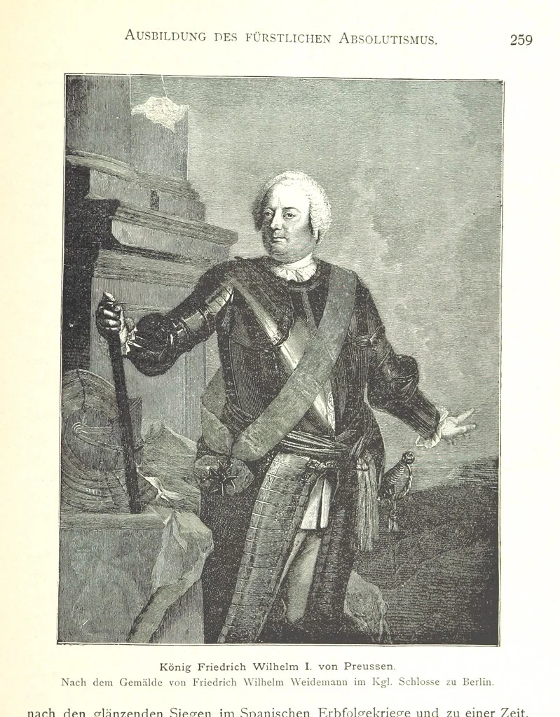 An illustration from Kulturgeschichte ... Vierte Auflage. Neu bearbeitet von M. von Brandt [and others], etc, 1896, leaf 269