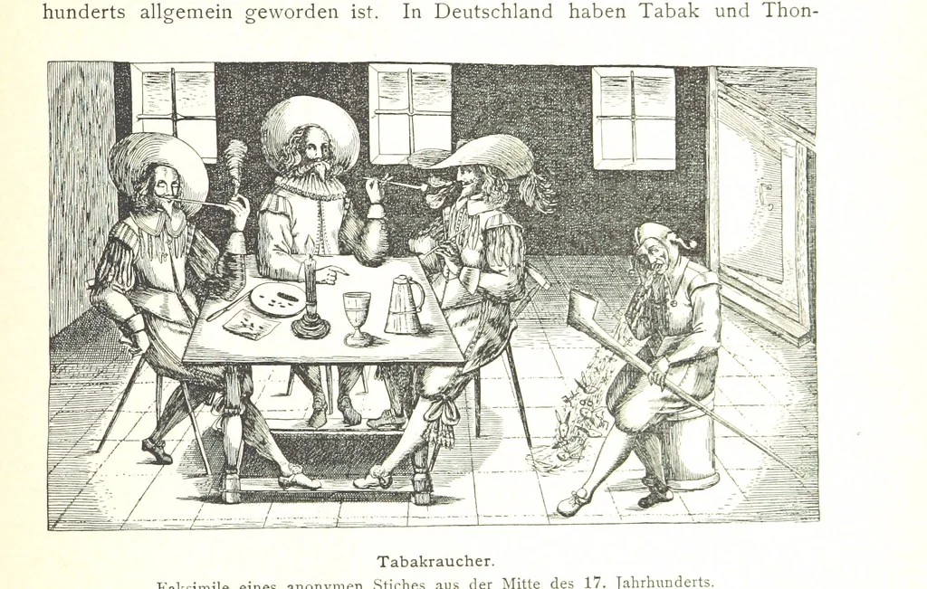 An illustration from Kulturgeschichte ... Vierte Auflage. Neu bearbeitet von M. von Brandt [and others], etc, 1896, leaf 293