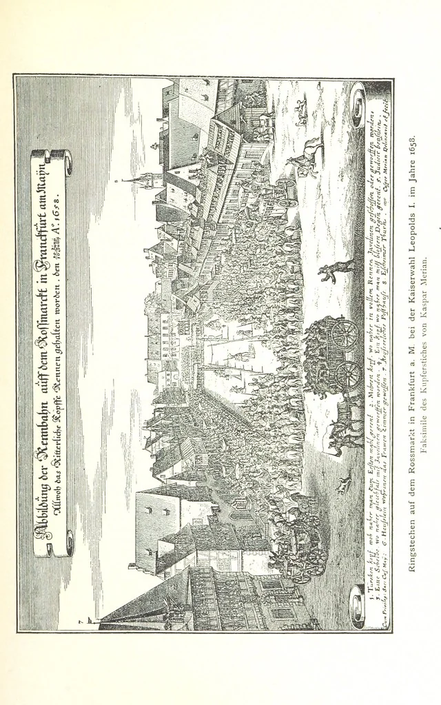 An illustration from Kulturgeschichte ... Vierte Auflage. Neu bearbeitet von M. von Brandt [and others], etc, 1896, leaf 311