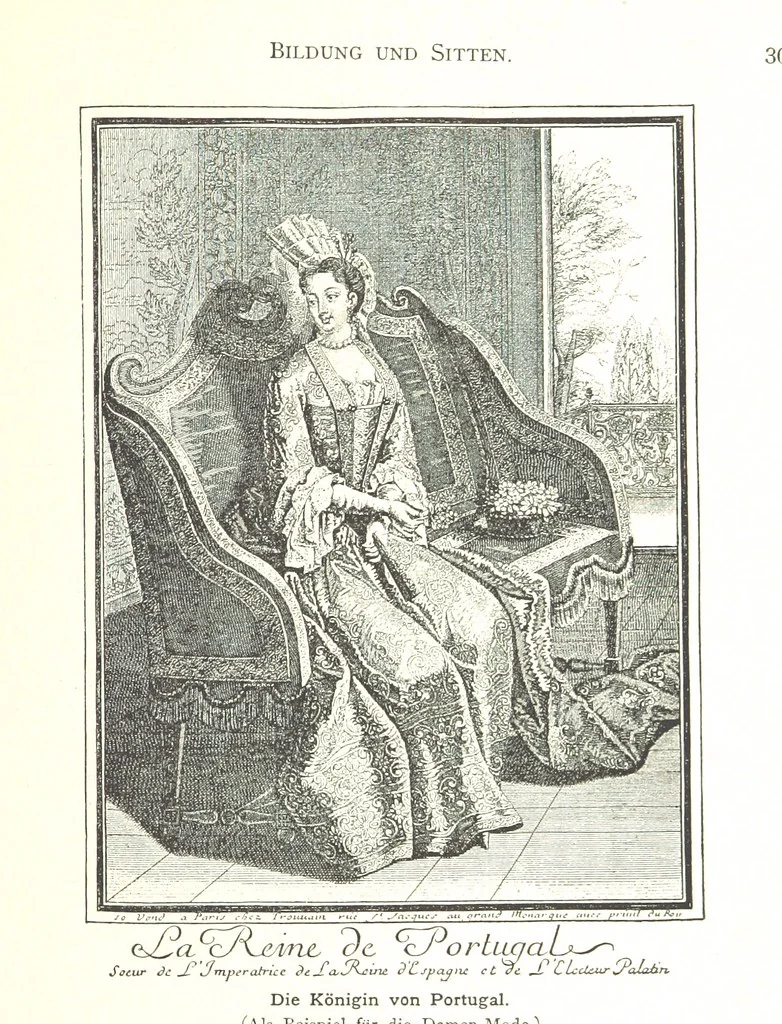 An illustration from Kulturgeschichte ... Vierte Auflage. Neu bearbeitet von M. von Brandt [and others], etc, 1896, leaf 315