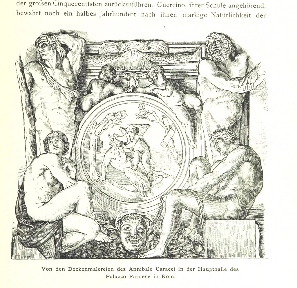 An illustration from Kulturgeschichte ... Vierte Auflage. Neu bearbeitet von M. von Brandt [and others], etc, 1896, leaf 377