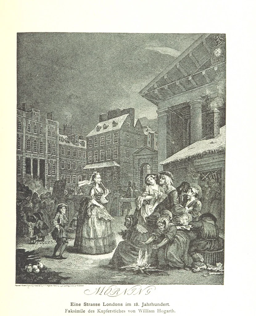 An illustration from Kulturgeschichte ... Vierte Auflage. Neu bearbeitet von M. von Brandt [and others], etc, 1896, leaf 395