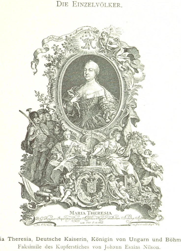 An illustration from Kulturgeschichte ... Vierte Auflage. Neu bearbeitet von M. von Brandt [and others], etc, 1896, leaf 405