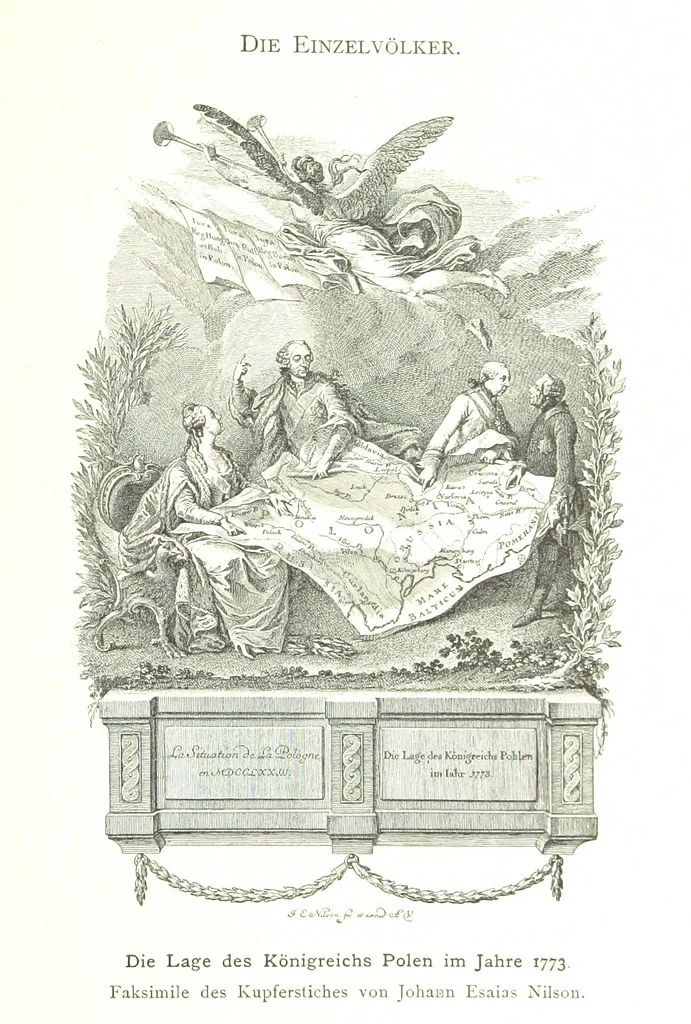 An illustration from Kulturgeschichte ... Vierte Auflage. Neu bearbeitet von M. von Brandt [and others], etc, 1896, leaf 409