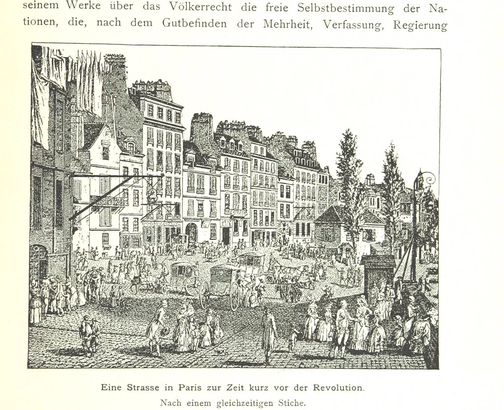 An illustration from Kulturgeschichte ... Vierte Auflage. Neu bearbeitet von M. von Brandt [and others], etc, 1896, leaf 427