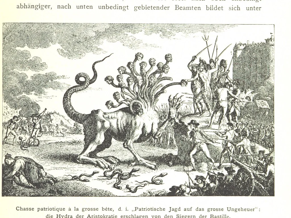 An illustration from Kulturgeschichte ... Vierte Auflage. Neu bearbeitet von M. von Brandt [and others], etc, 1896, leaf 437