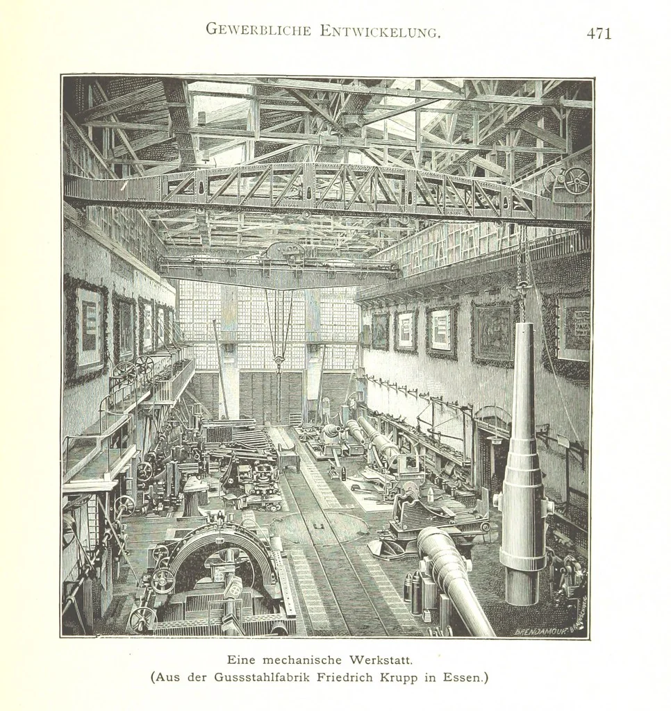 An illustration from Kulturgeschichte ... Vierte Auflage. Neu bearbeitet von M. von Brandt [and others], etc, 1896, leaf 481