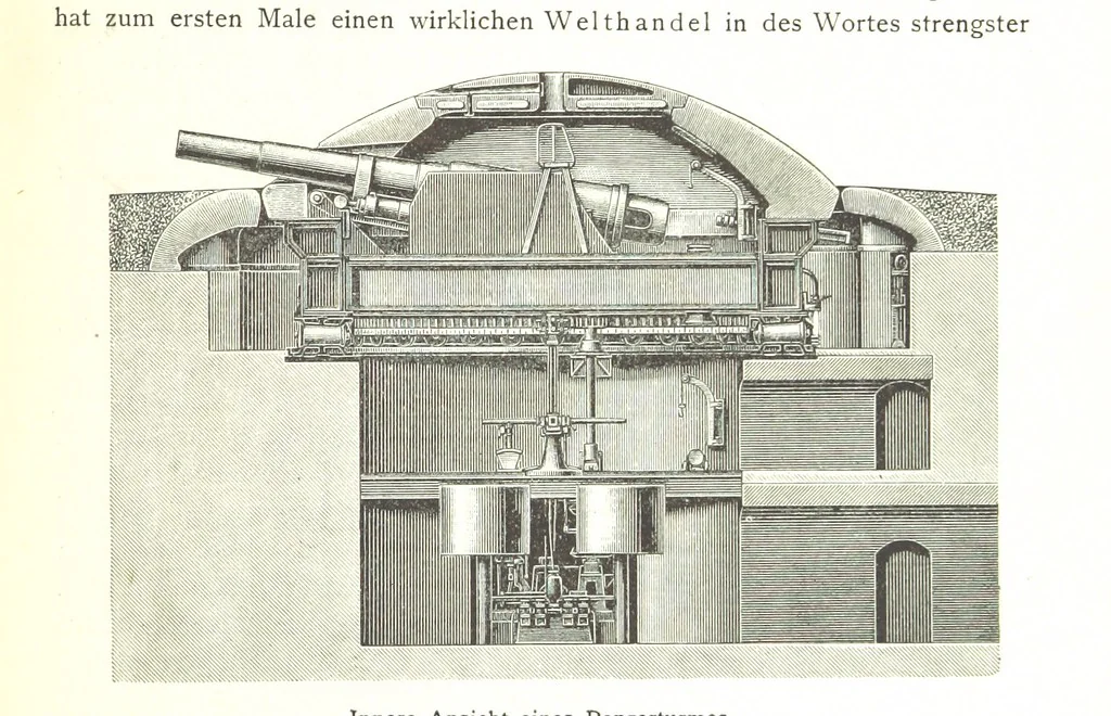 An illustration from Kulturgeschichte ... Vierte Auflage. Neu bearbeitet von M. von Brandt [and others], etc, 1896, leaf 491