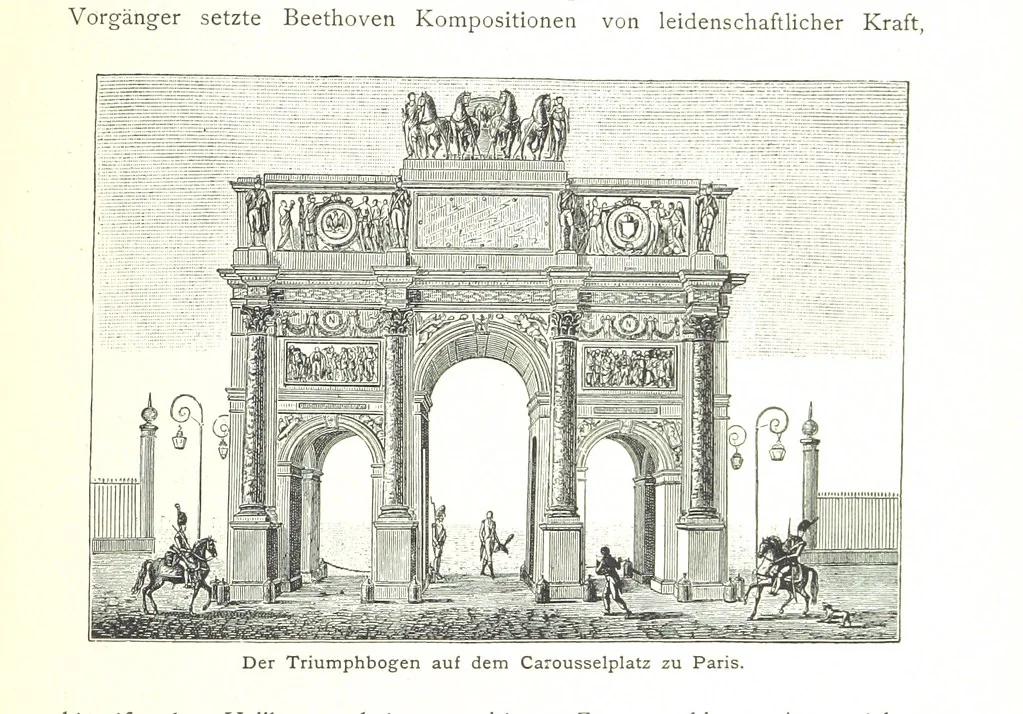 An illustration from Kulturgeschichte ... Vierte Auflage. Neu bearbeitet von M. von Brandt [and others], etc, 1896, leaf 529