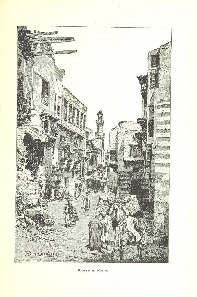 An illustration from Kulturgeschichte ... Vierte Auflage. Neu bearbeitet von M. von Brandt [and others], etc, 1896, leaf 547