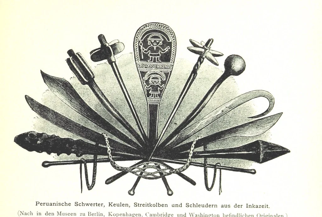 An illustration from Kulturgeschichte ... Vierte Auflage. Neu bearbeitet von M. von Brandt [and others], etc, 1896, leaf 57