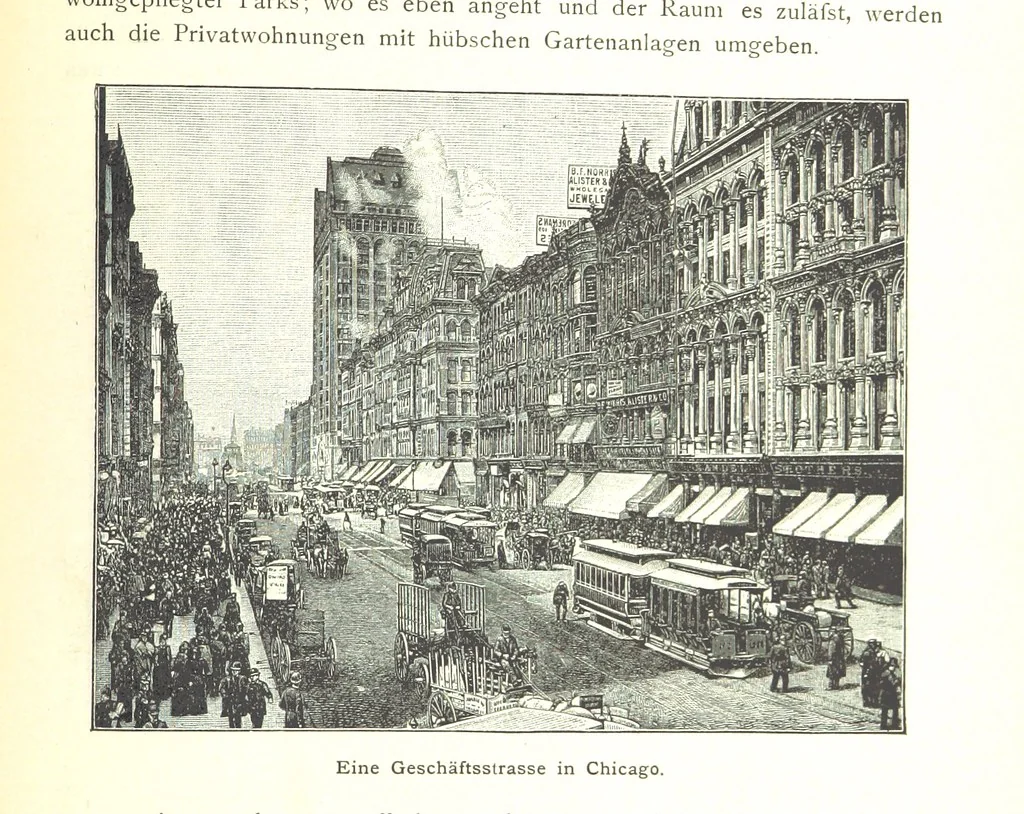 An illustration from Kulturgeschichte ... Vierte Auflage. Neu bearbeitet von M. von Brandt [and others], etc, 1896, leaf 575