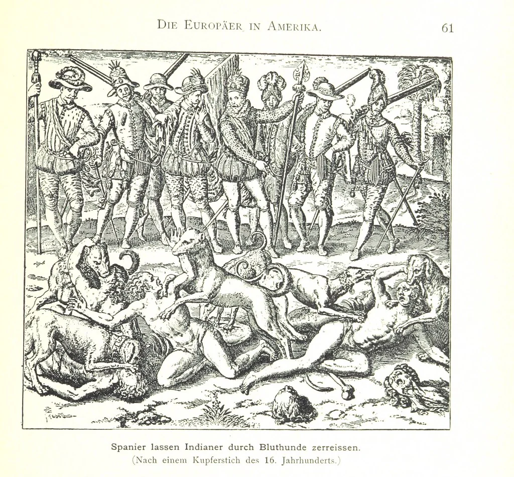 An illustration from Kulturgeschichte ... Vierte Auflage. Neu bearbeitet von M. von Brandt [and others], etc, 1896, leaf 71