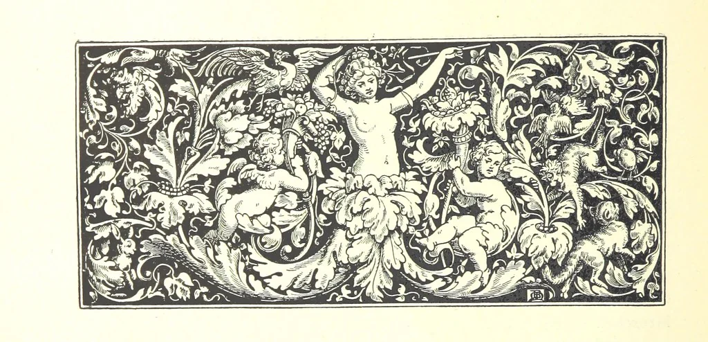 An illustration from Kulturgeschichte ... Vierte Auflage. Neu bearbeitet von M. von Brandt [and others], etc, 1896, leaf 78