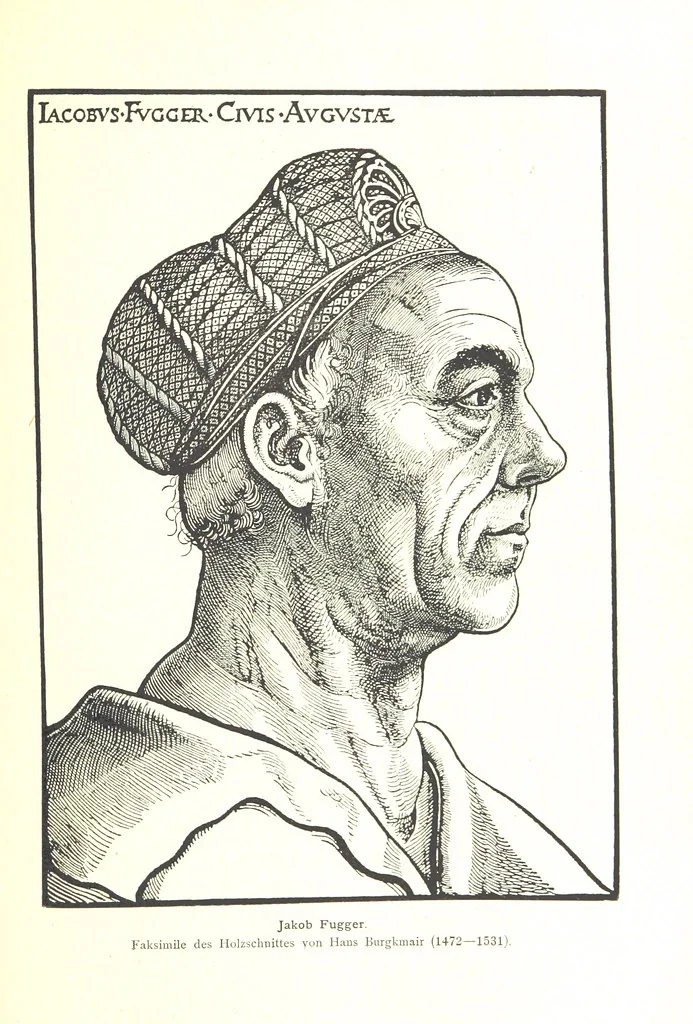 An illustration from Kulturgeschichte ... Vierte Auflage. Neu bearbeitet von M. von Brandt [and others], etc, 1896, leaf 83