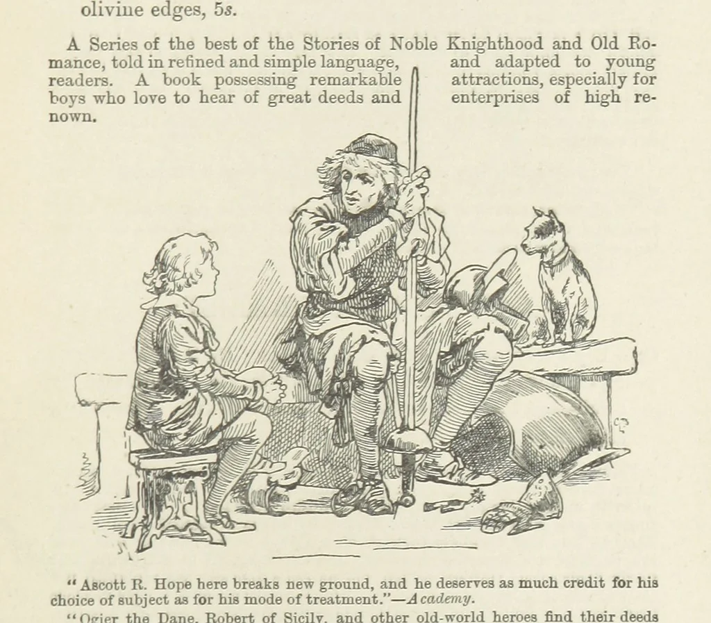 An illustration from By Sheer Pluck: a tale of the Ashanti War, etc, 1884, leaf 379