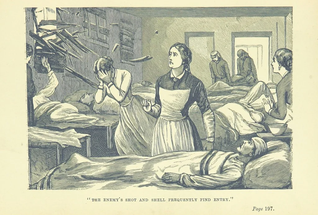 An illustration from In Times of Peril. A tale of India ... With ... illustrations, 1883, leaf 221