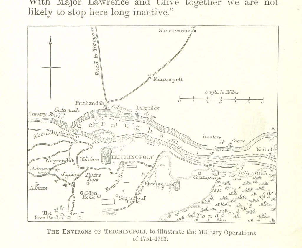 An illustration from With Clive in India: or the Beginnings of an Empire, etc, 1884, leaf 134