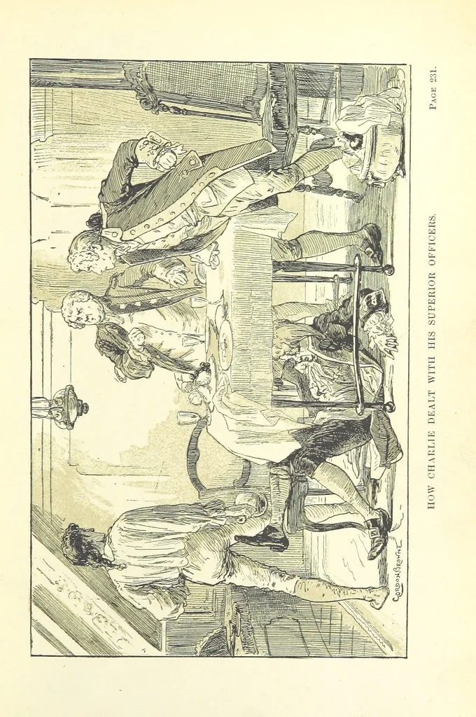 An illustration from With Clive in India: or the Beginnings of an Empire, etc, 1884, leaf 251