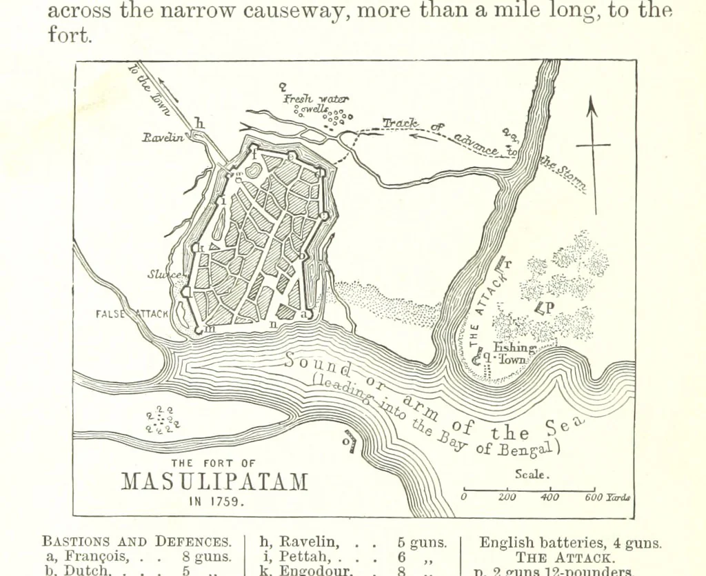 An illustration from With Clive in India: or the Beginnings of an Empire, etc, 1884, leaf 364