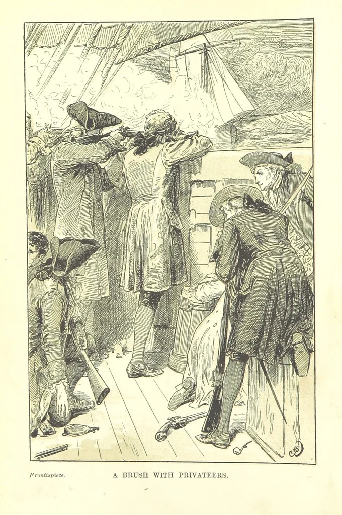 An illustration from With Clive in India: or the Beginnings of an Empire, etc, 1884, leaf 6