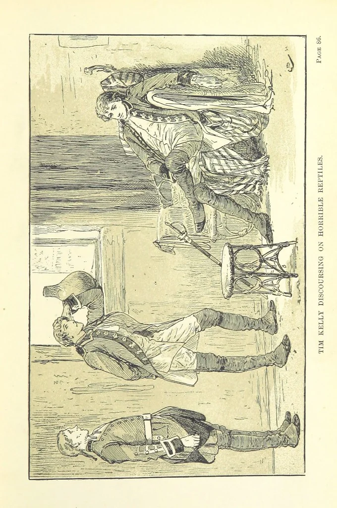 An illustration from With Clive in India: or the Beginnings of an Empire, etc, 1884, leaf 97
