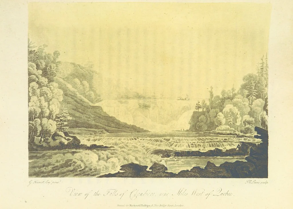 An illustration from Travels through the Canadas, ... to which is subjoined a comparative view of the manners and customs of several of the Indian nations of North and South America, etc, 1807, leaf 125
