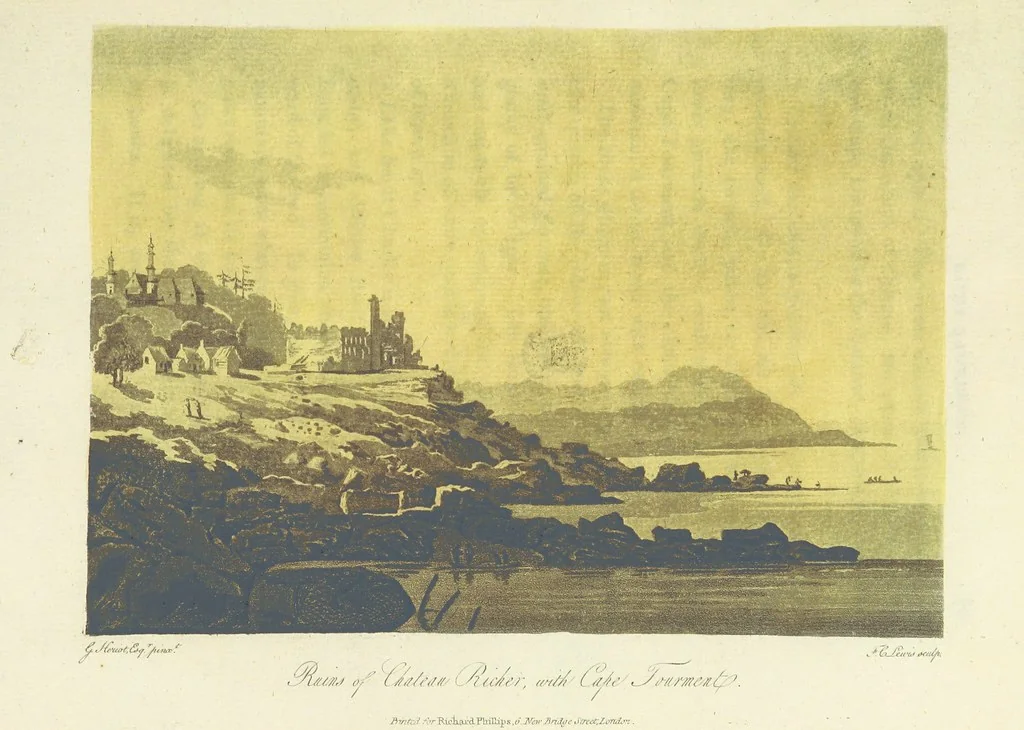 An illustration from Travels through the Canadas, ... to which is subjoined a comparative view of the manners and customs of several of the Indian nations of North and South America, etc, 1807, leaf 141