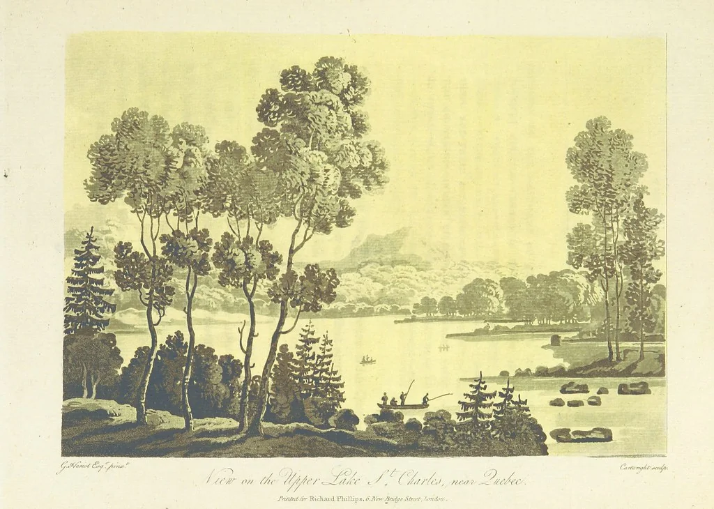 An illustration from Travels through the Canadas, ... to which is subjoined a comparative view of the manners and customs of several of the Indian nations of North and South America, etc, 1807, leaf 145